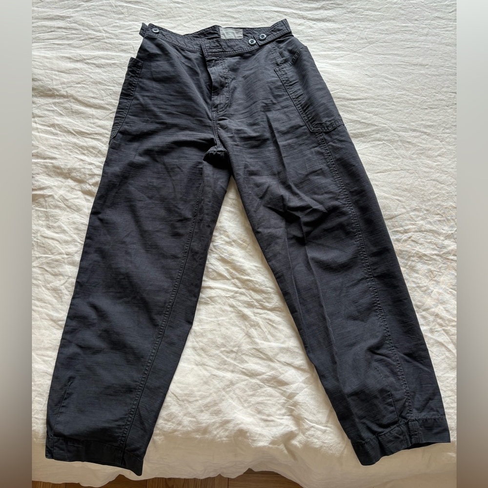 Everlane Black Barrel Style Pants - Size 2